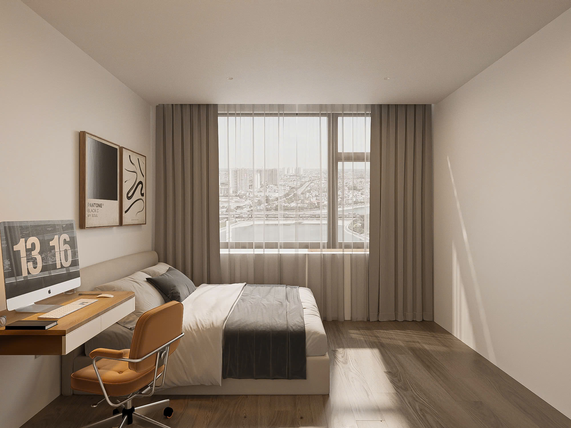 [HN] CHUNG CƯ VINHOMES SMART CITY - 80m2 - 2 PN