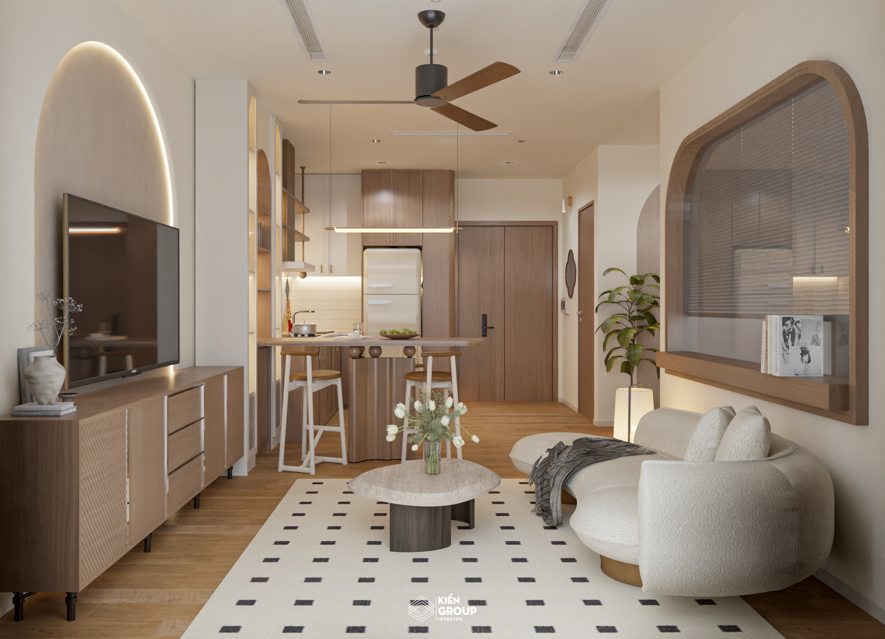 [HCM] CHUNG CƯ VINHOMES GRAND PARK - 60m2 - 1PN